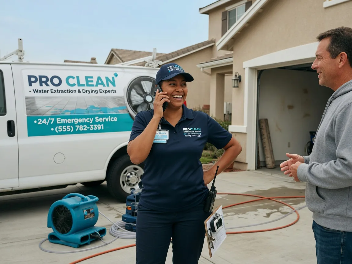 Water Extraction & Drying Edison, CA FAQs